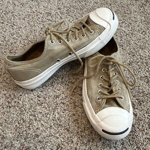 Converse Jack Purcell Low Top Canvas Sneakers Lace-ups UNISEX W 5.5, M 4